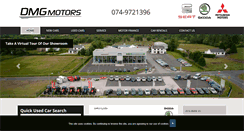 Desktop Screenshot of dmgmotors.ie