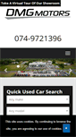Mobile Screenshot of dmgmotors.ie